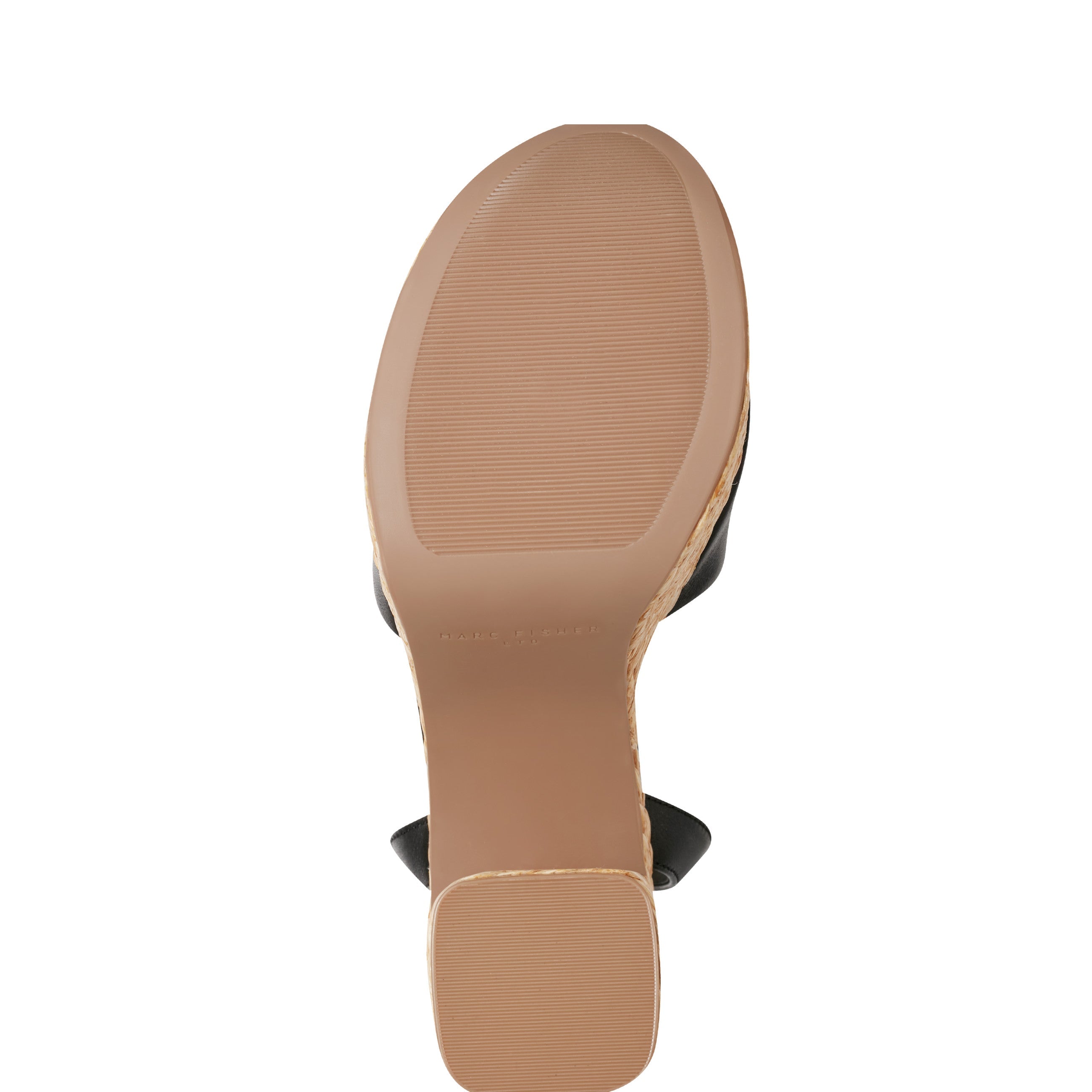 Palyca Platform Espadrille Sandal - Black Leather