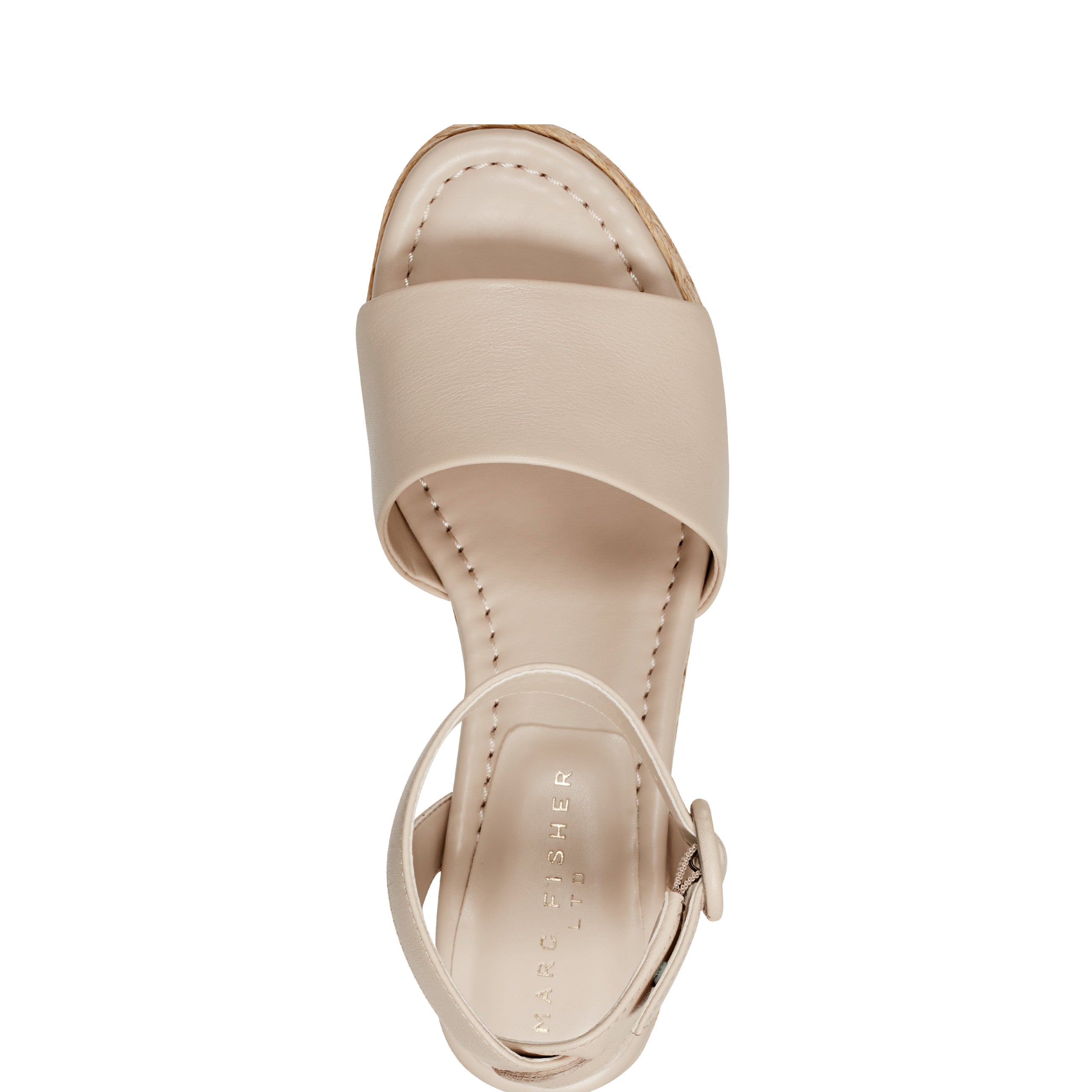 Palyca Platform Espadrille Sandal - Natural Leather