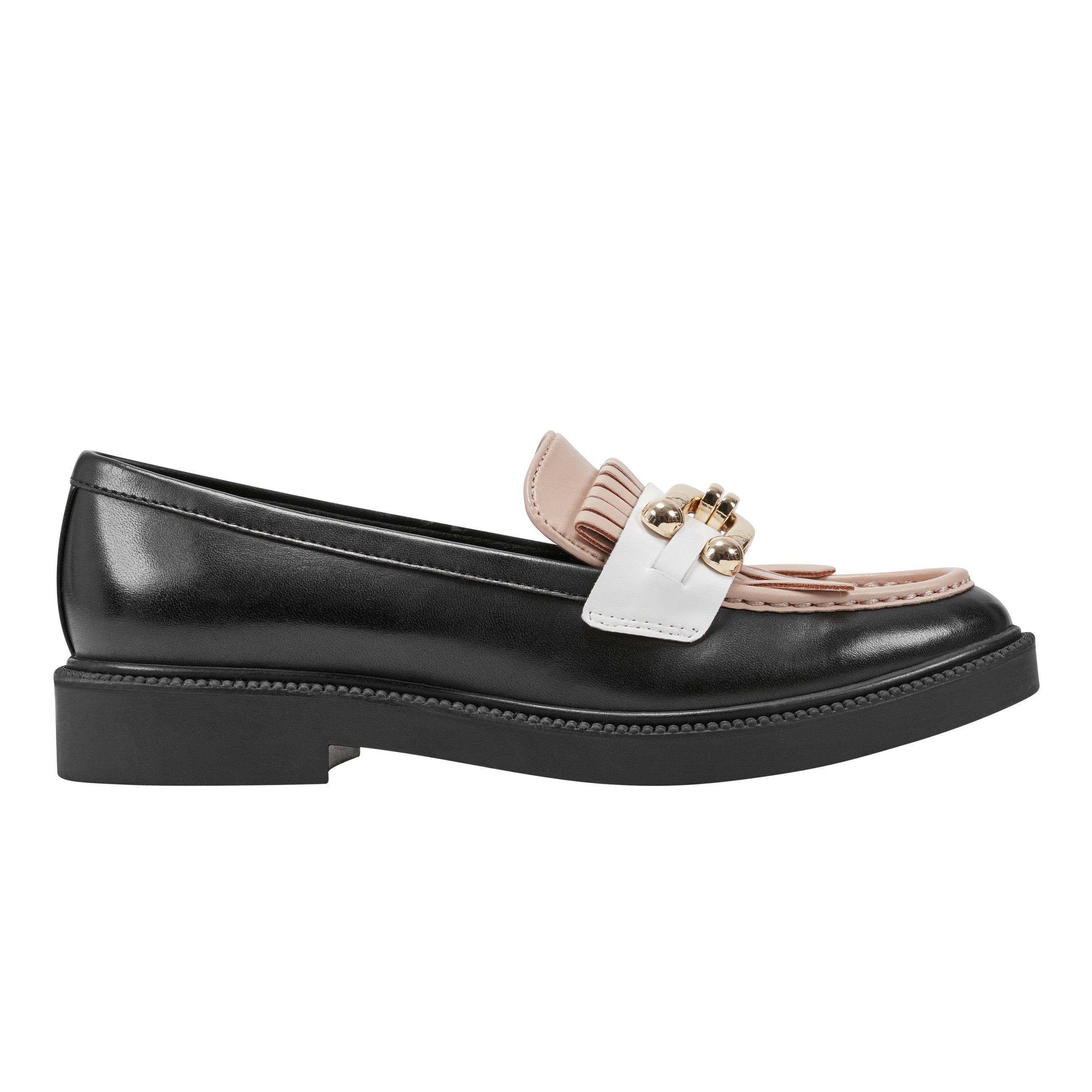 Calisto Loafer - Black/Natural/White