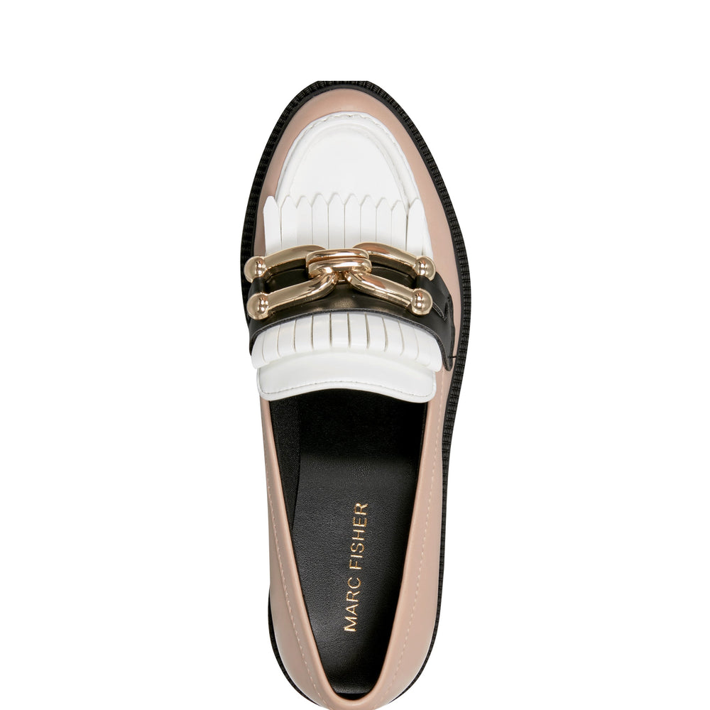 Calisto Loafer - Natural/White/Black