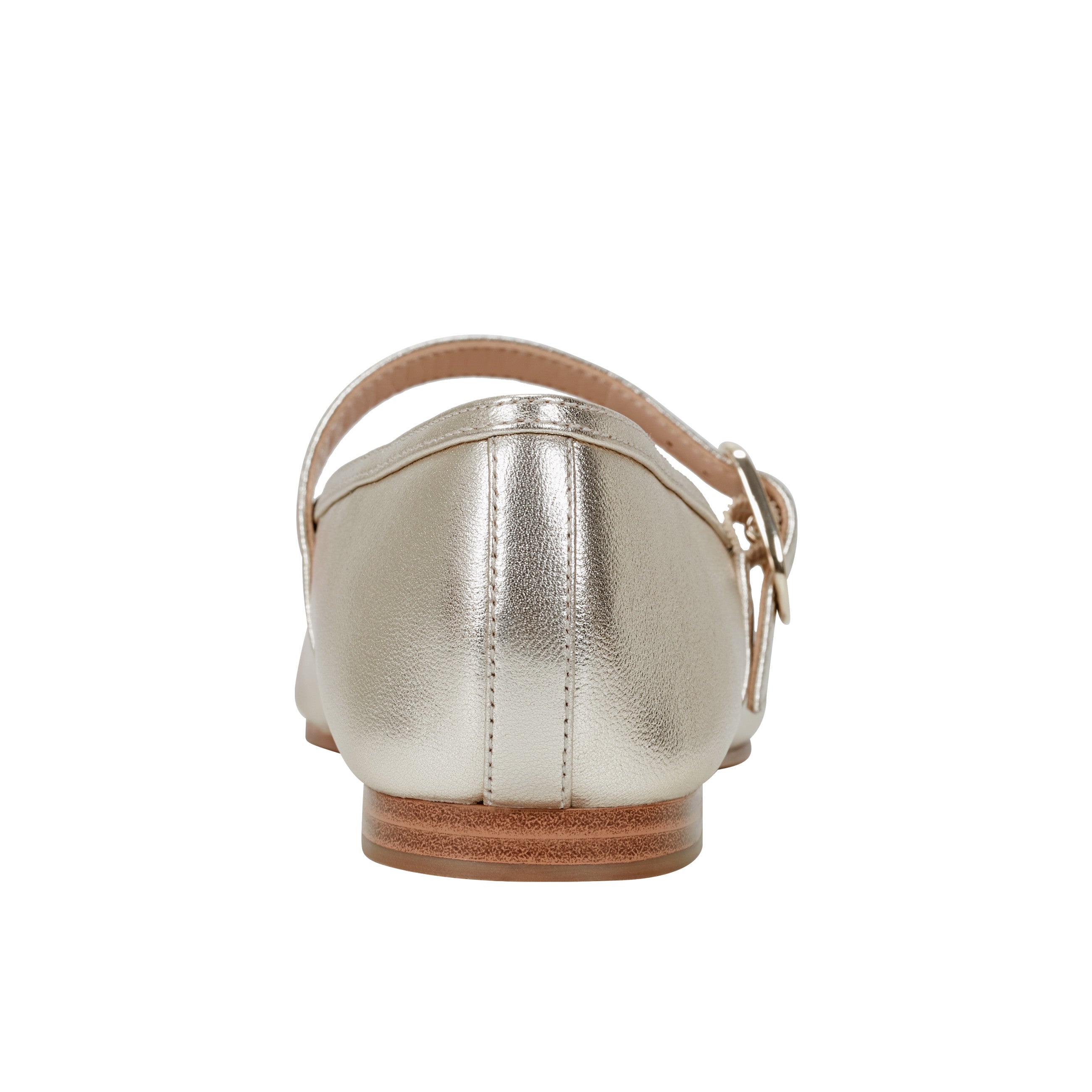 Garissa Mary Jane Ballet Flat - Platino Leather