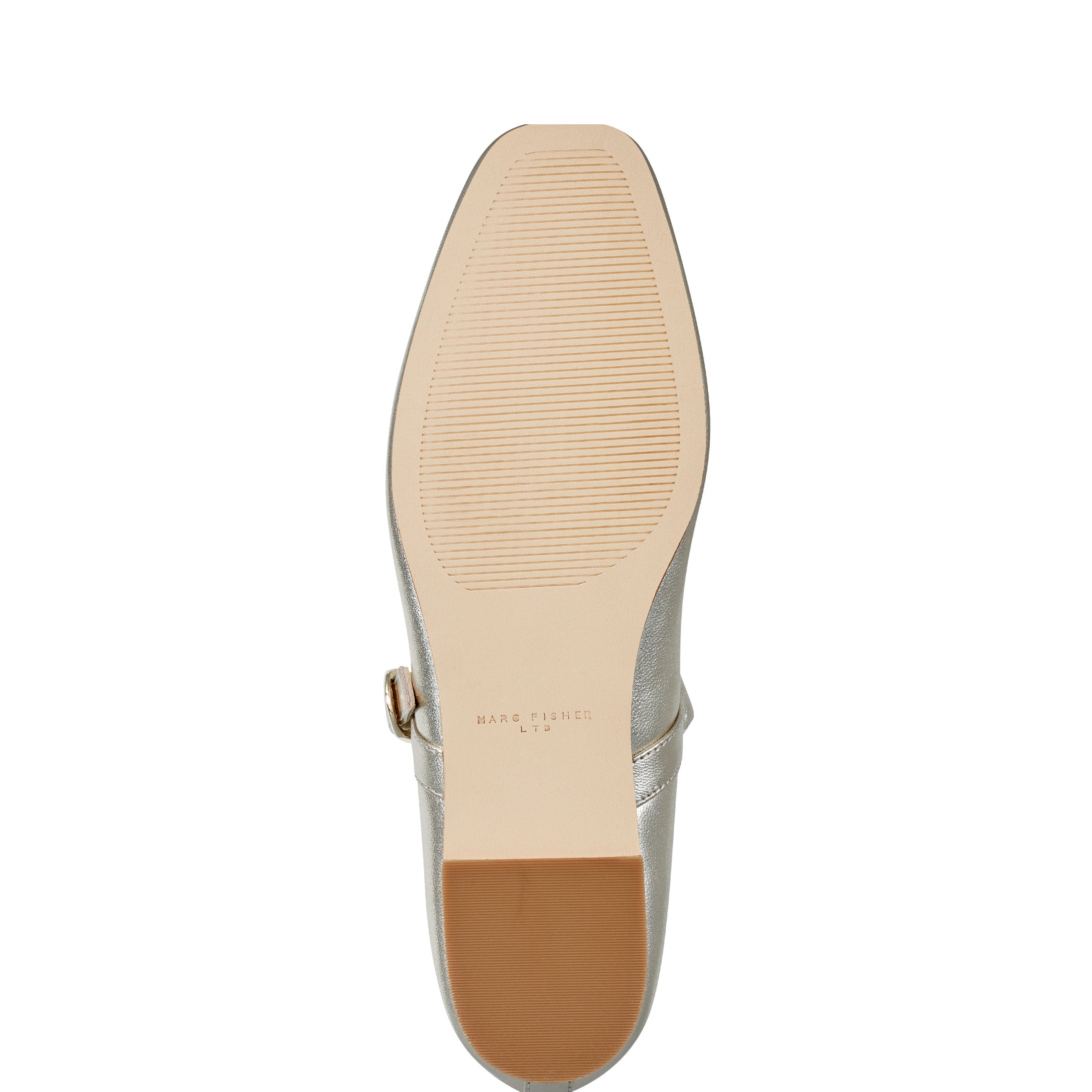 Garissa Mary Jane Ballet Flat - Platino Leather