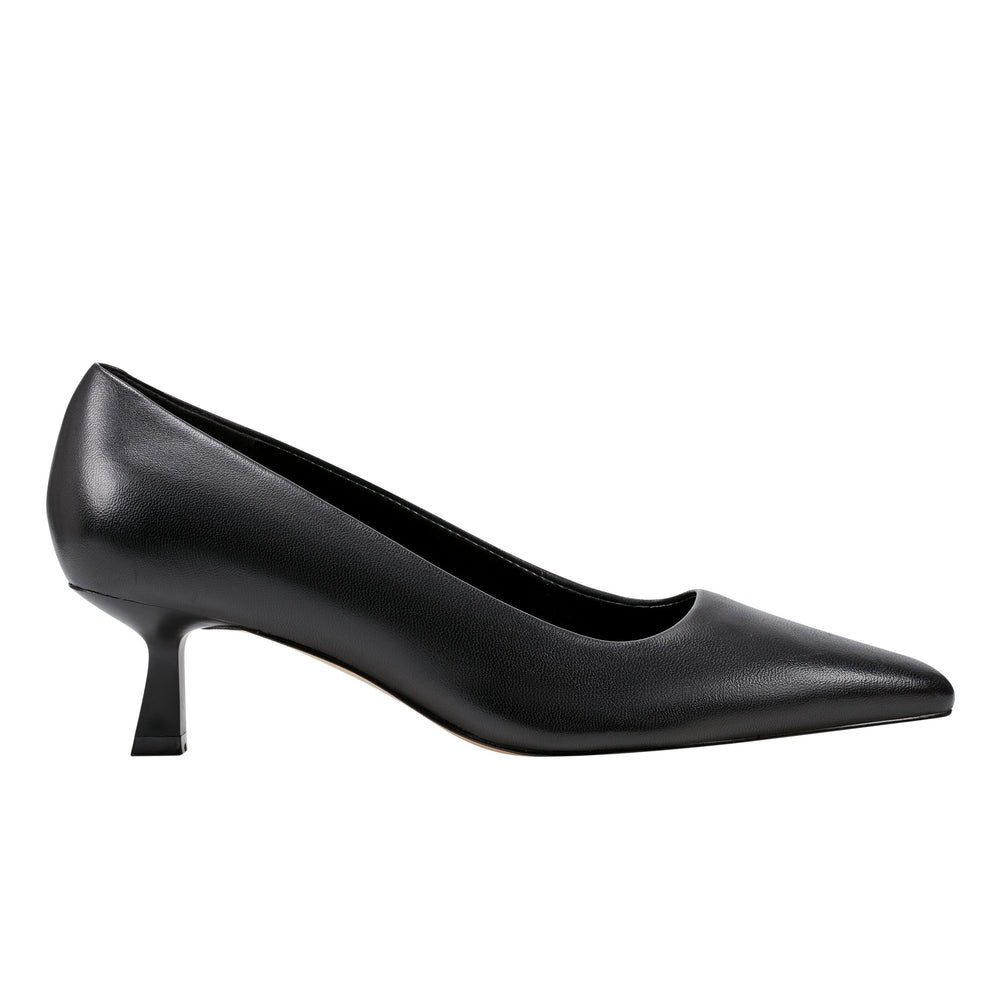 Kendri Pump - Black Leather