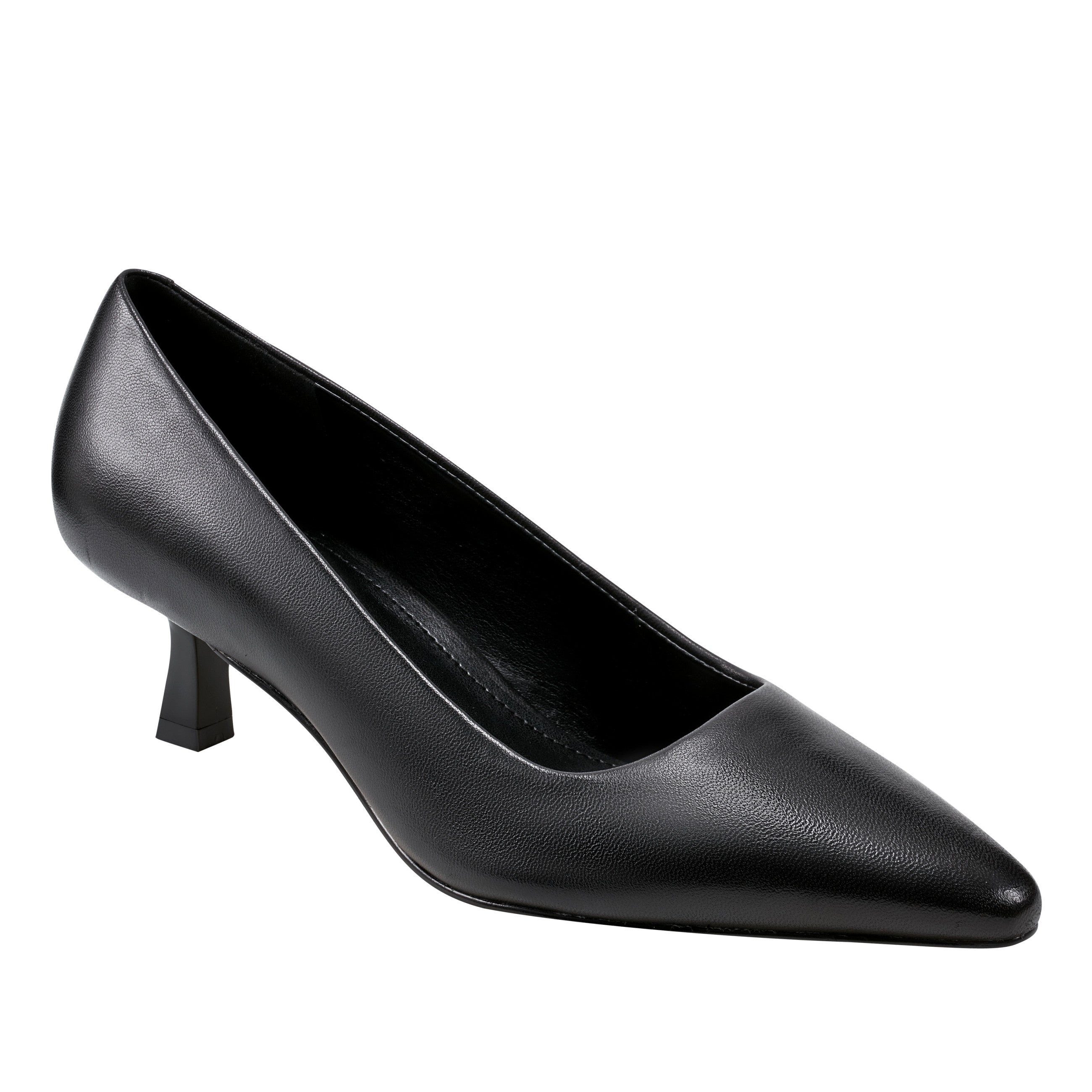 Kendri Pump - Black Leather