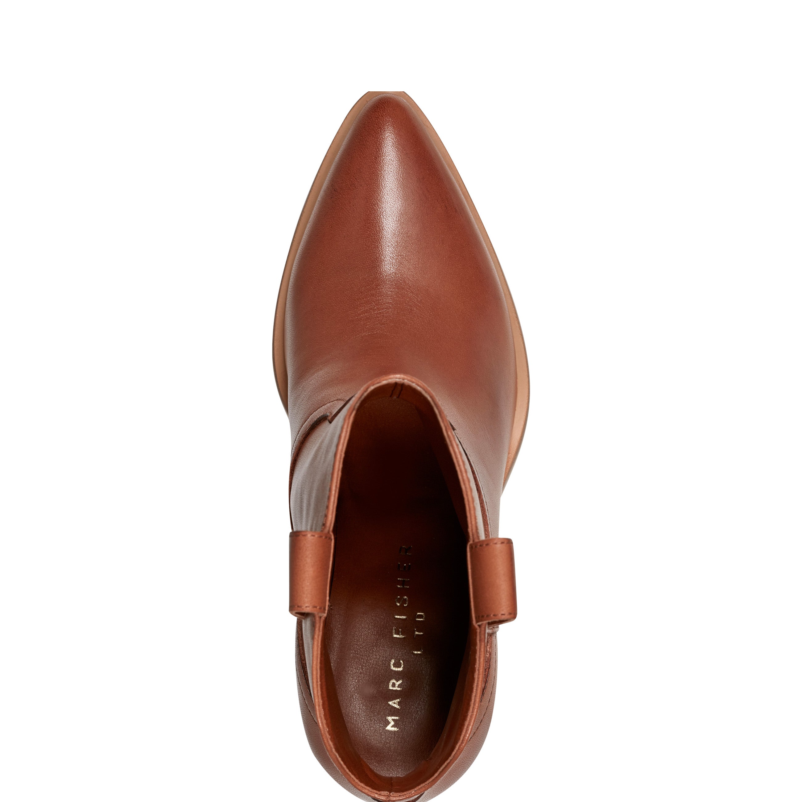 Marlie Western Bootie - Natural Leather