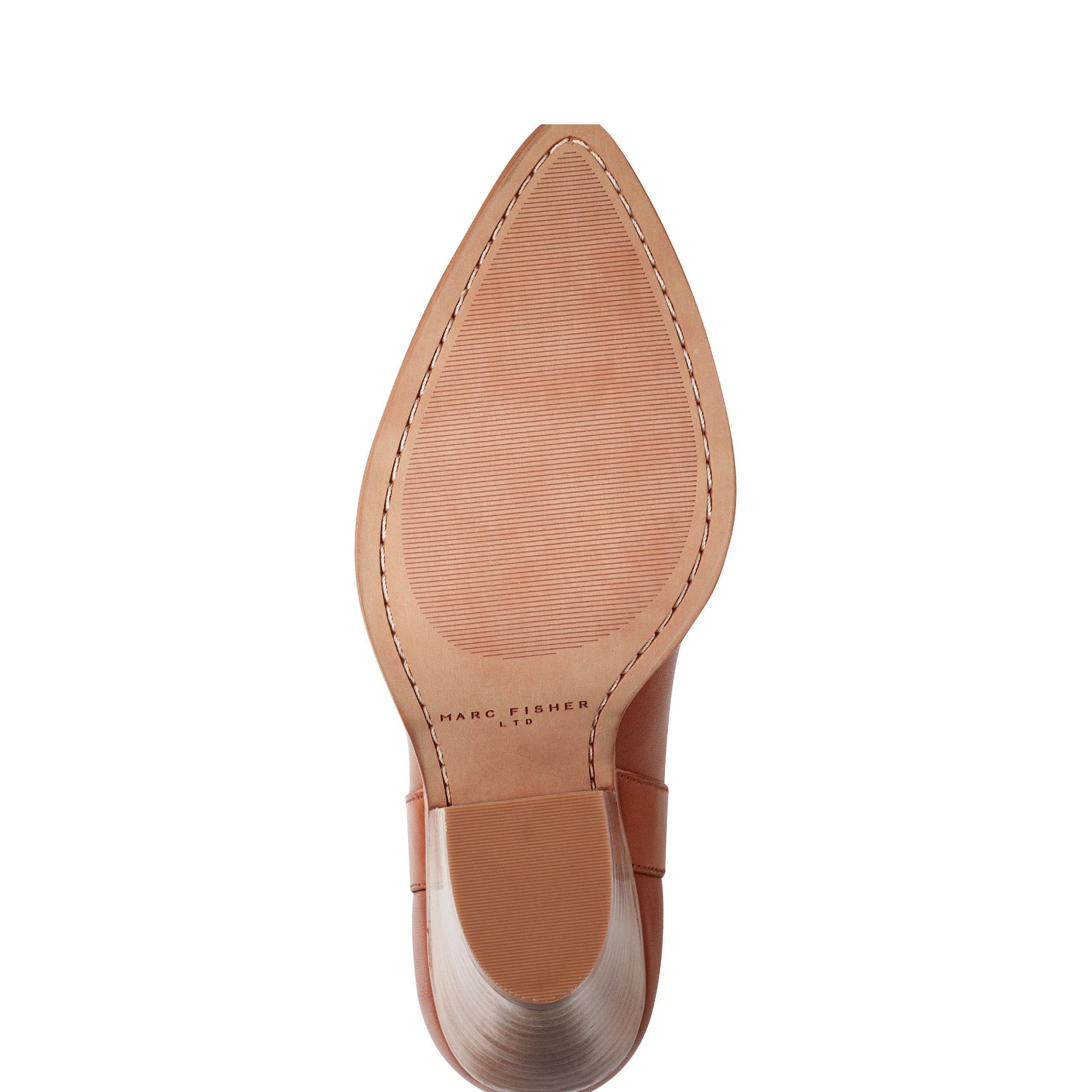 Marlie Western Bootie - Natural Leather