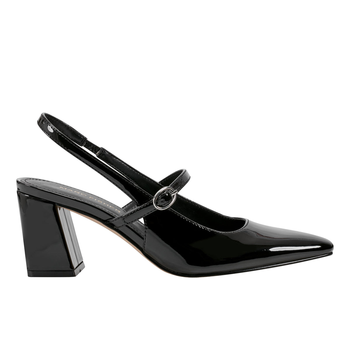 Lanai Slingback Pump - Black Patent