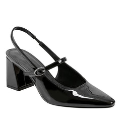 Lanai Slingback Pump - Black Patent
