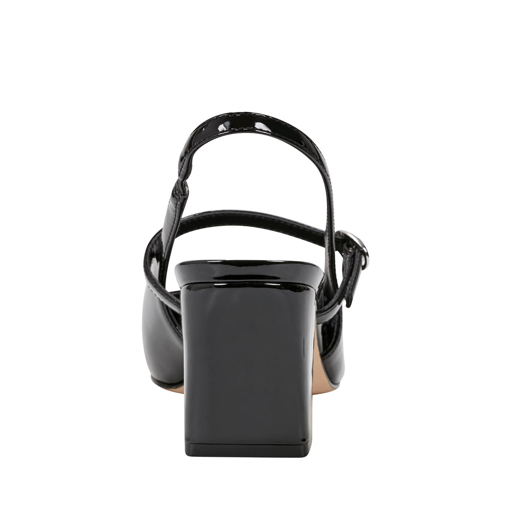 Lanai Slingback Pump - Black Patent