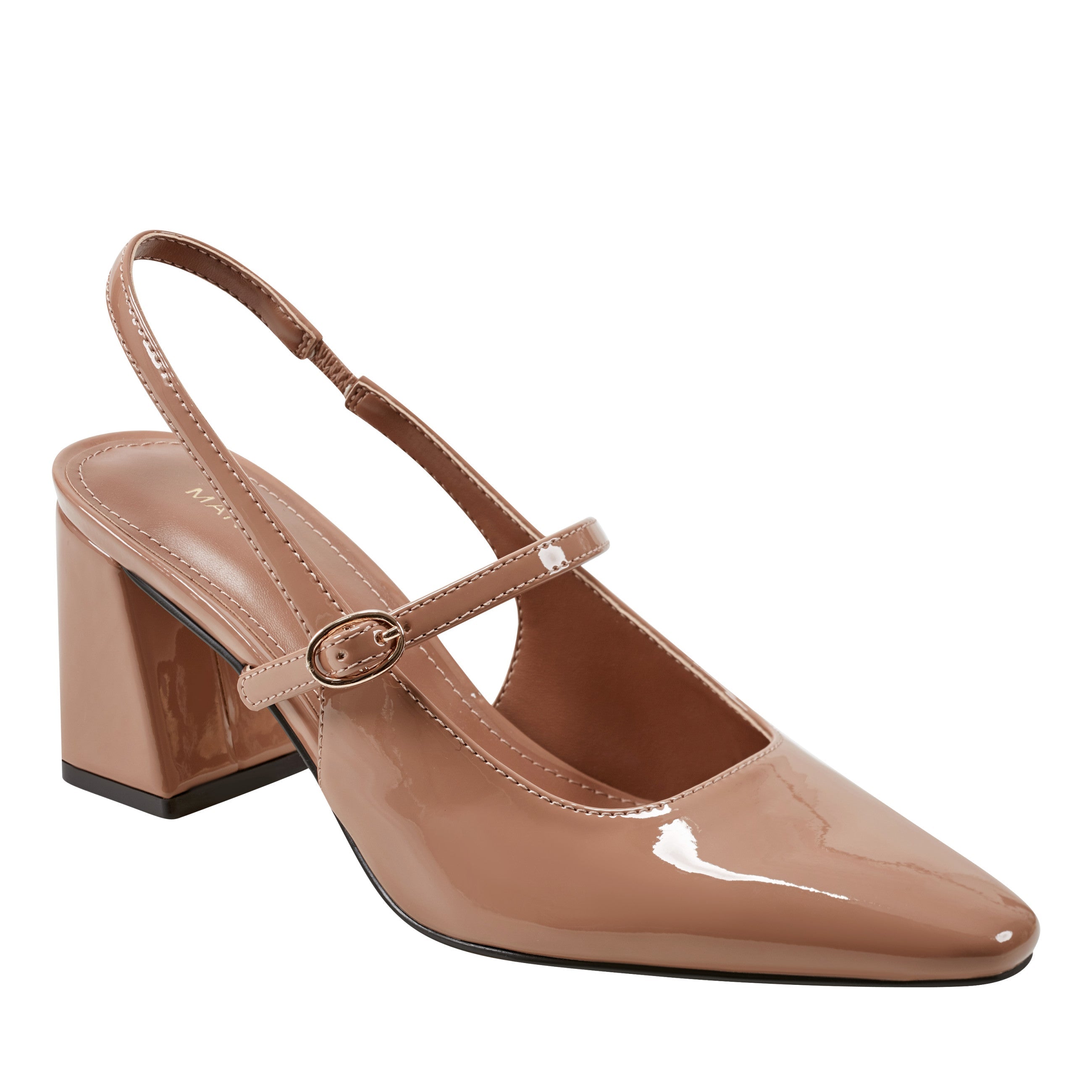 Lanai Slingback Pump - Natural Patent