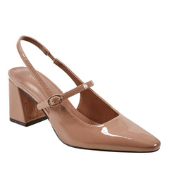 Lanai Slingback Pump - Natural Patent