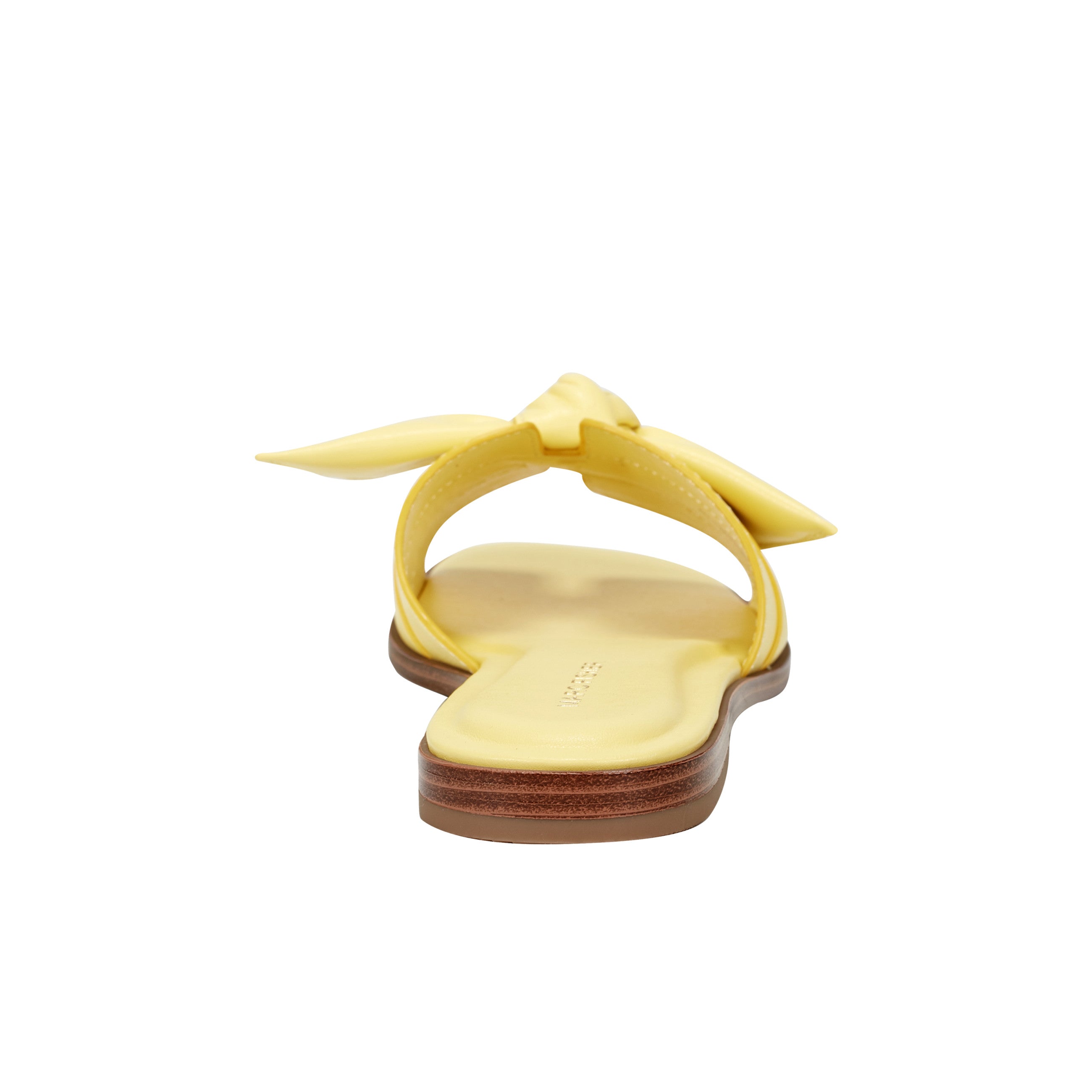 Finey Flat Bow Sandal - Yellow
