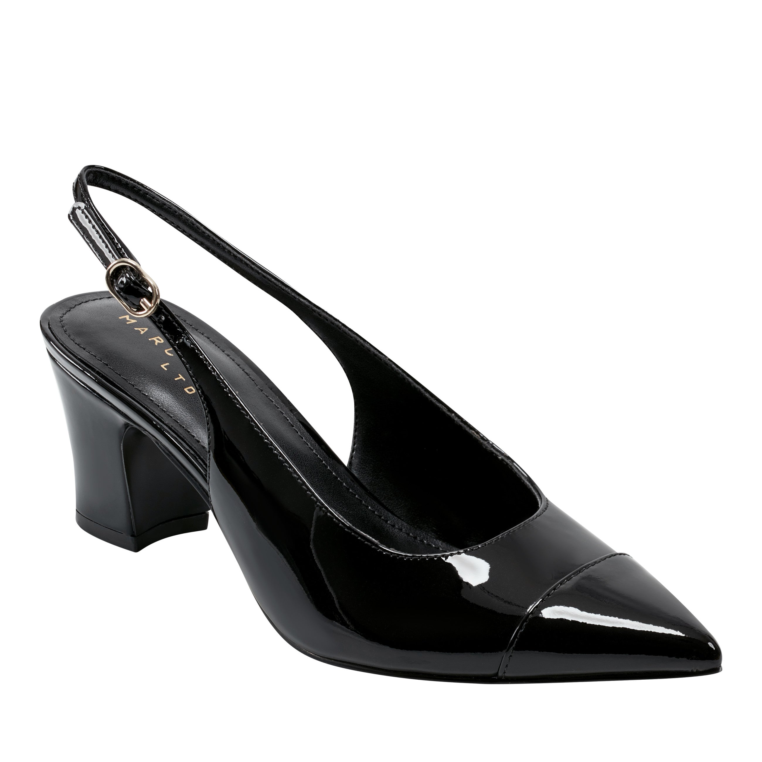 Blakeley Slingback Pump - Black Patent Leather
