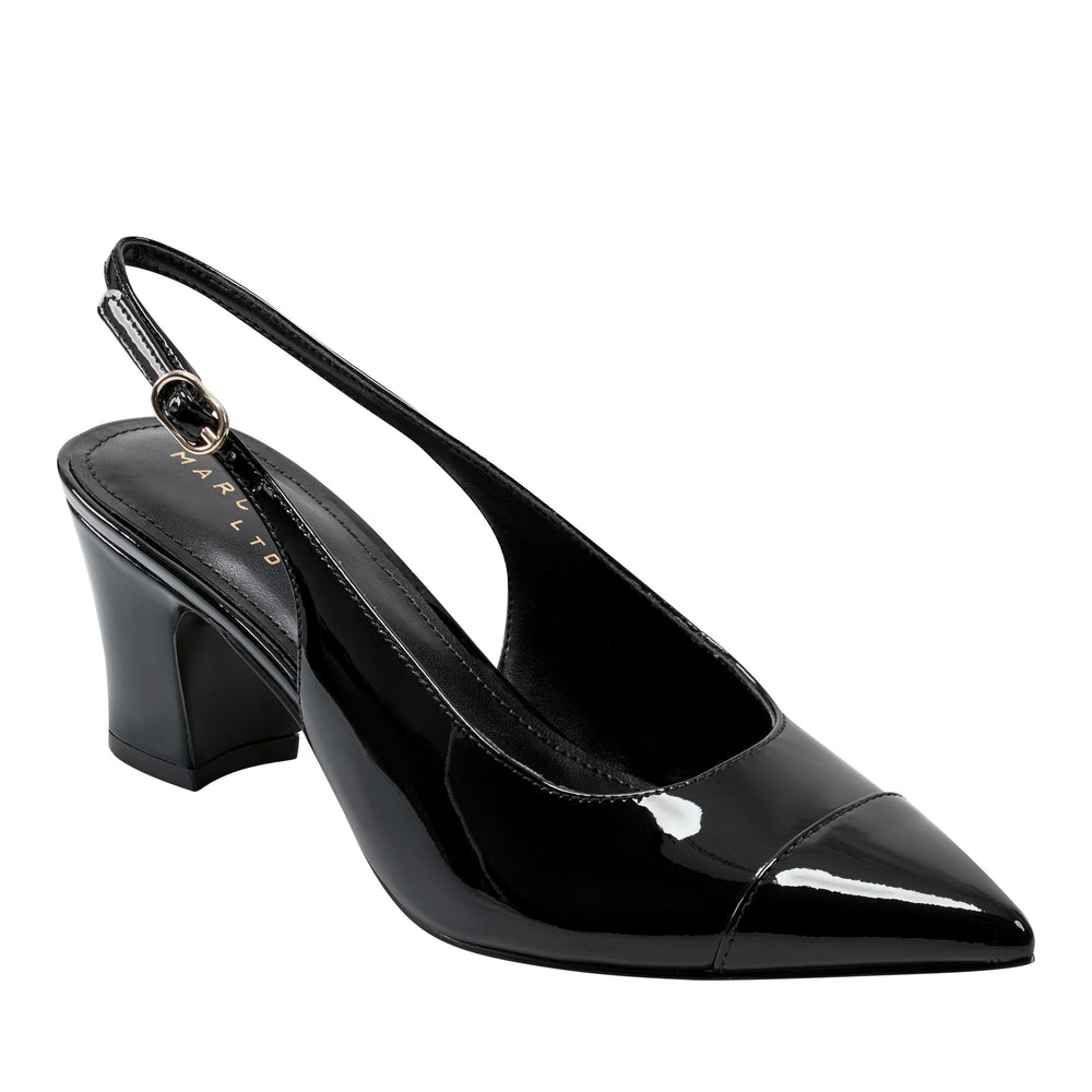 Blakeley Slingback Pump - Black Patent Leather