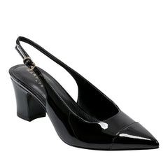 Blakeley Slingback Pump - Black Patent Leather
