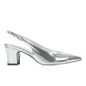 Blakeley Slingback Pump - Silver Leather