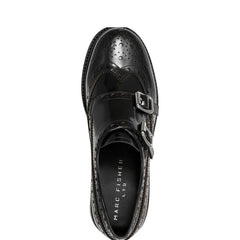Parker Monkstrap Oxford - Black Leather