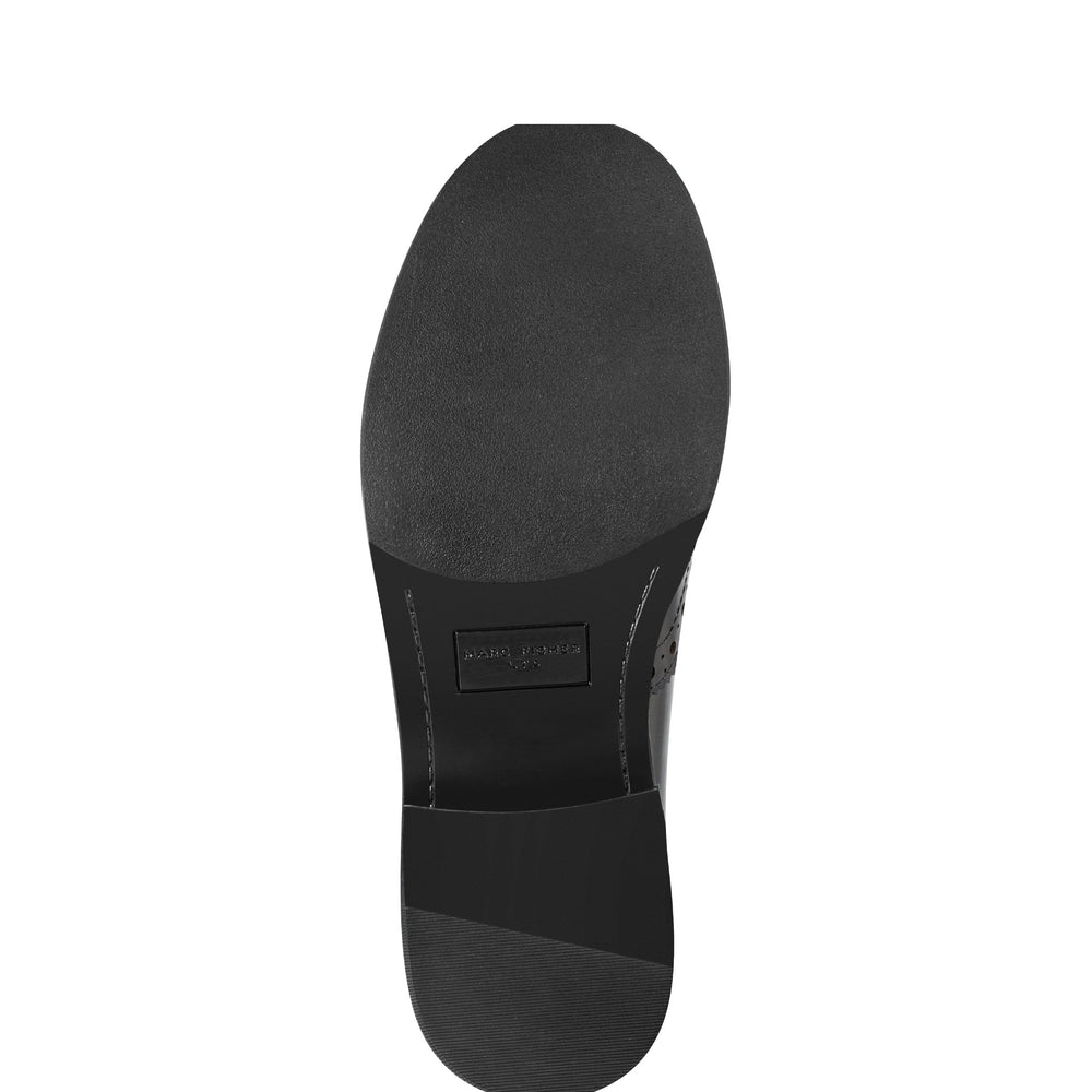 Parker Monkstrap Oxford - Black Leather