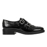 Parker Monkstrap Oxford - Black Leather