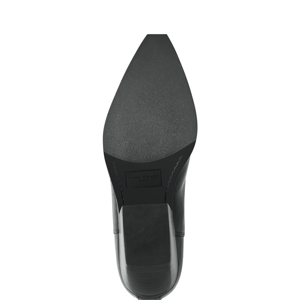 Pryce Western Bootie - Black Leather