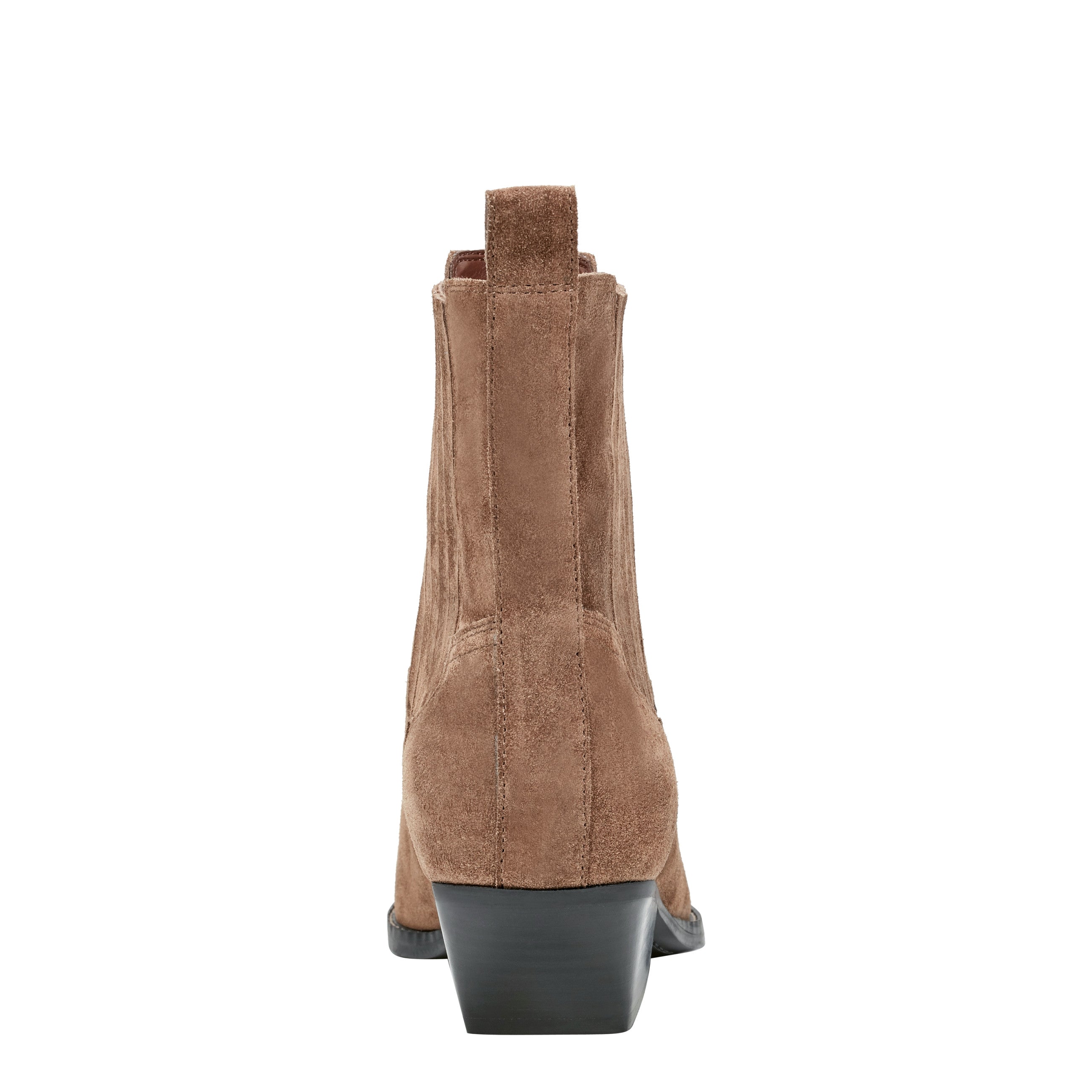 Pryce Western Bootie - Natural Suede