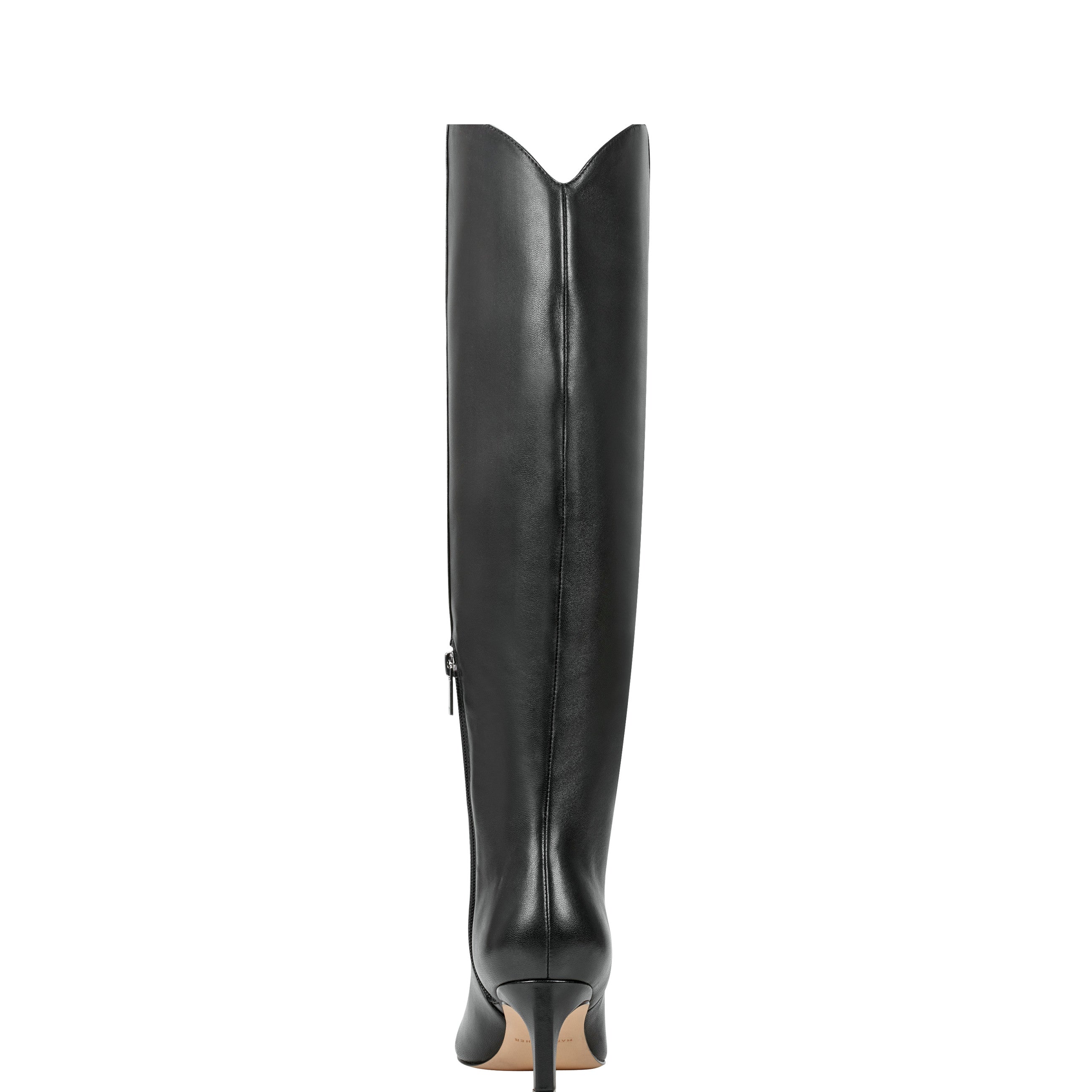 Quinnie Dress Boot - Black Leather