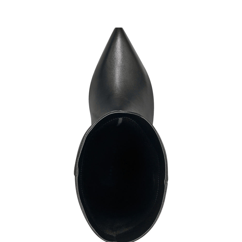 Quinnie Dress Boot - Black Leather