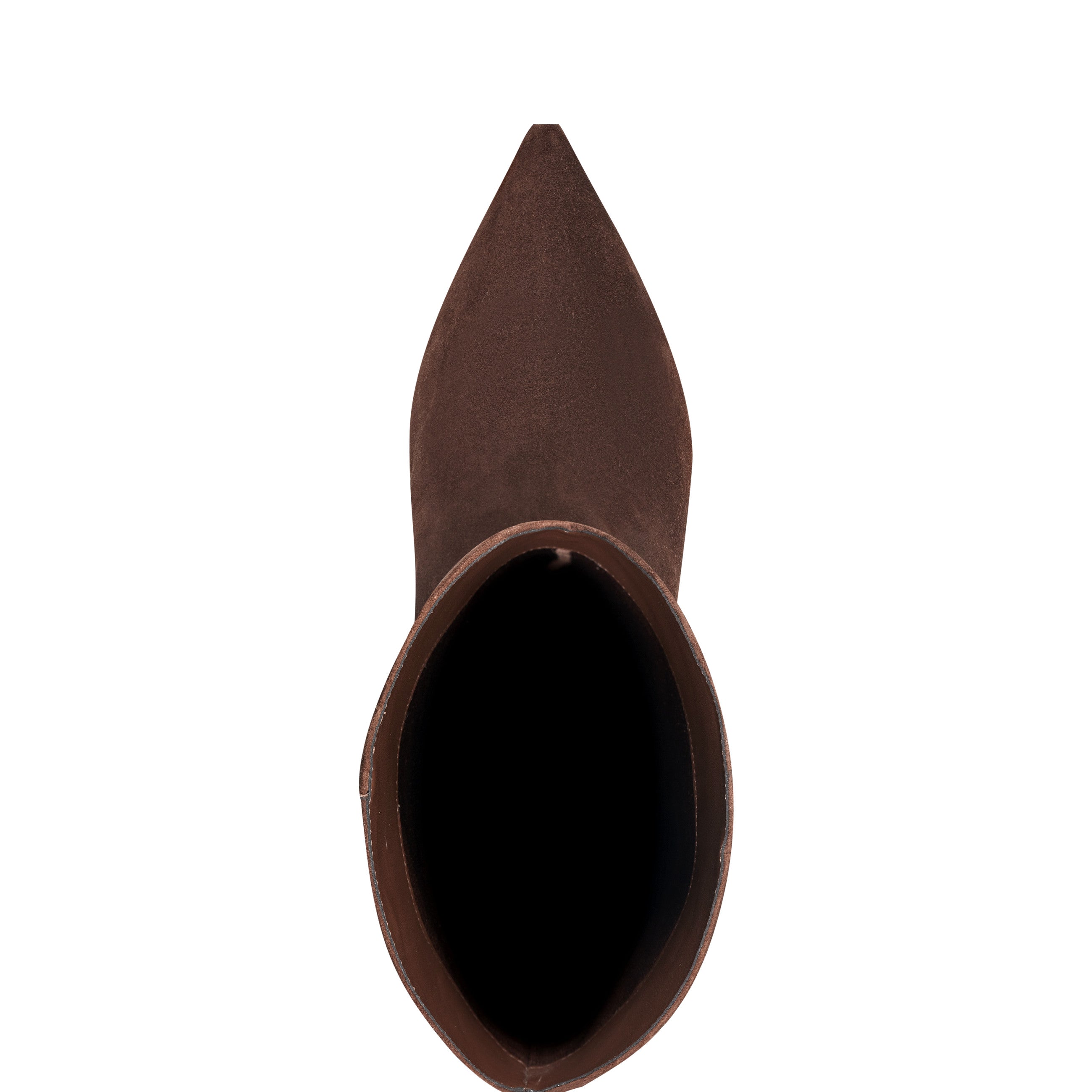 Quinnie Dress Boot - Dark Brown Suede