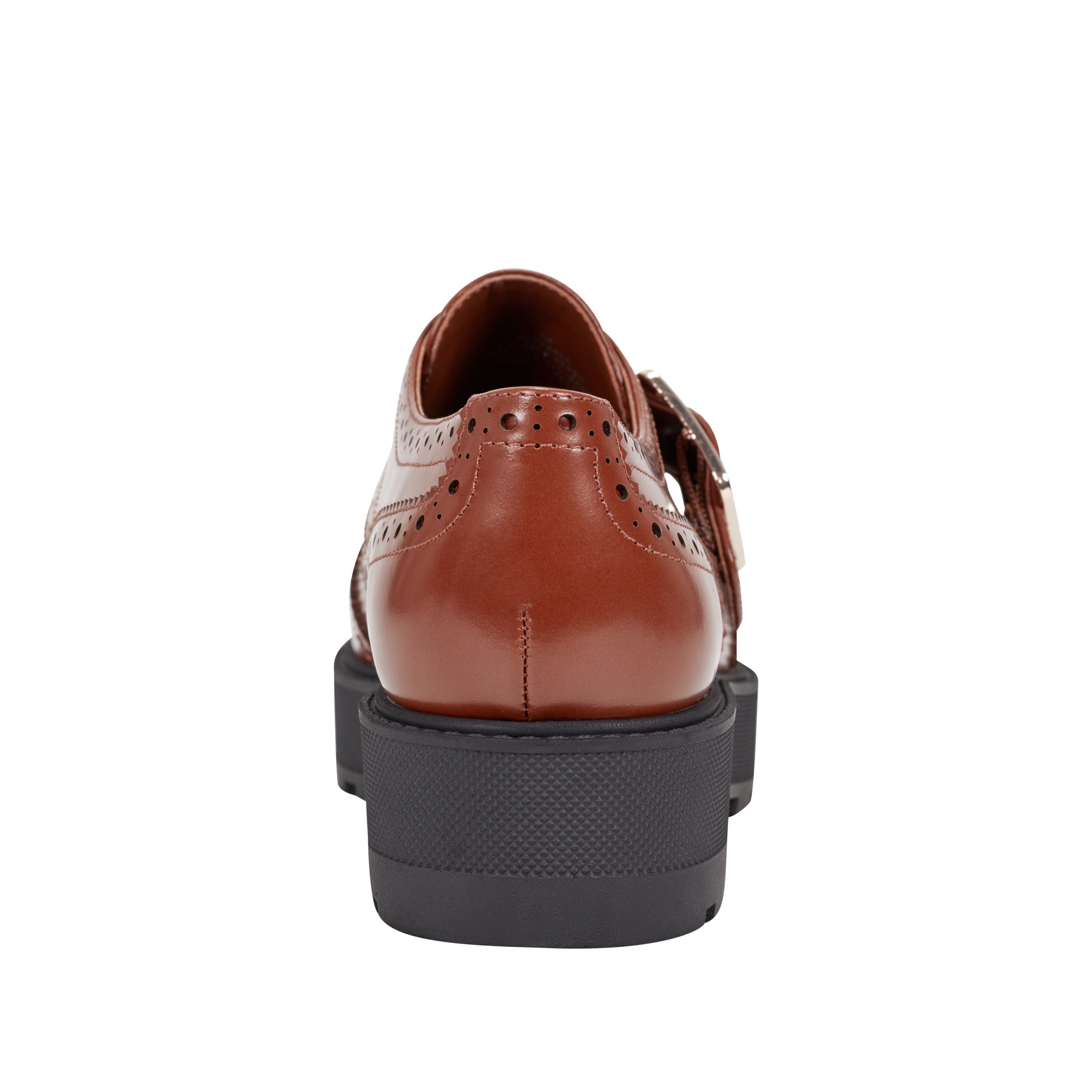 Remona Monk Strap Loafer - Brown Leather
