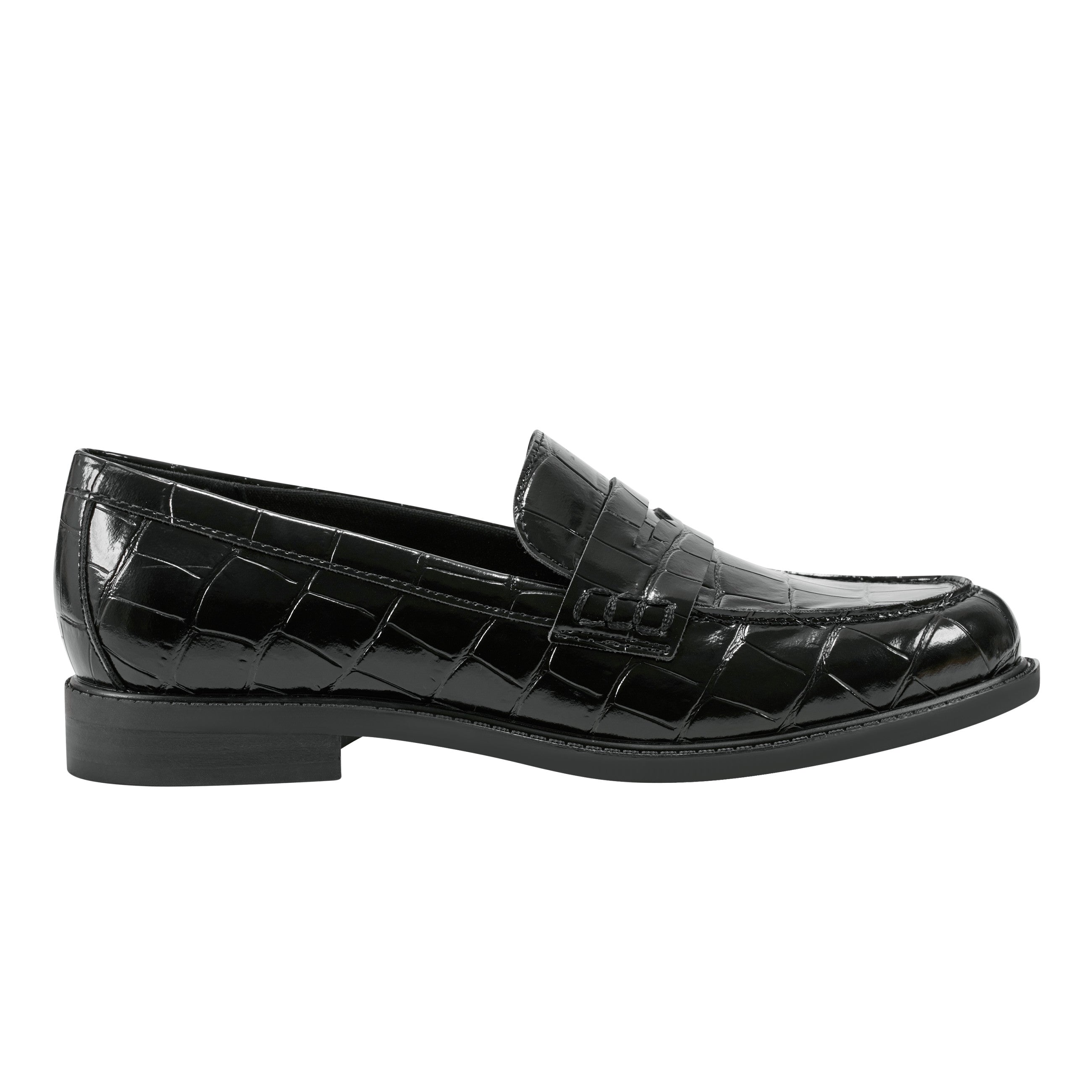 Ilithia Loafer - Black Croco