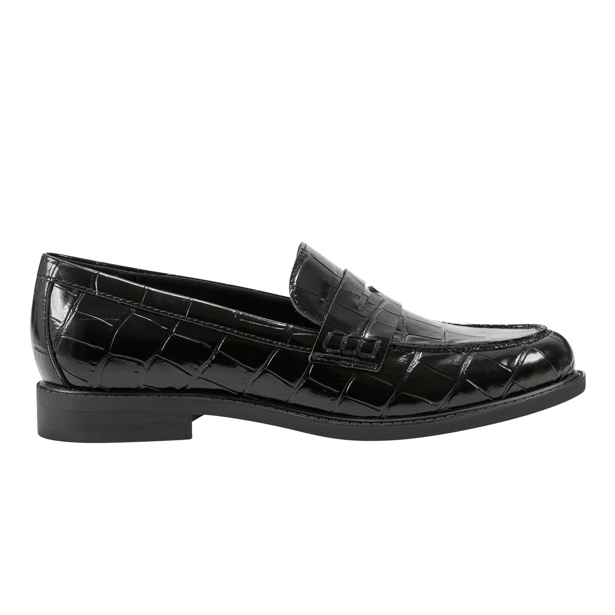 Ilithia Loafer - Black Croco