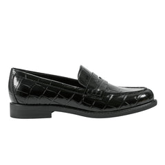Ilithia Loafer - Black Croco