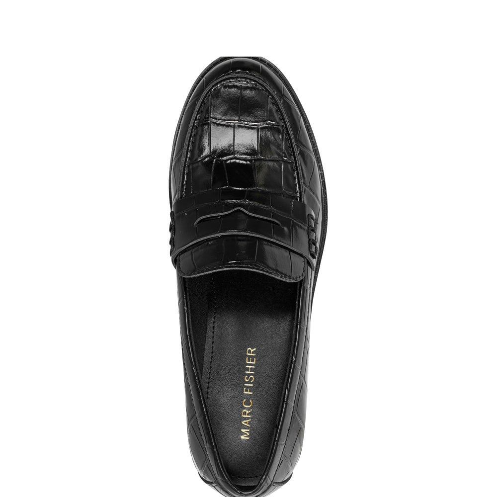 Ilithia Loafer - Black Croco