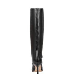 Narysa Dress Boot - Black Leather