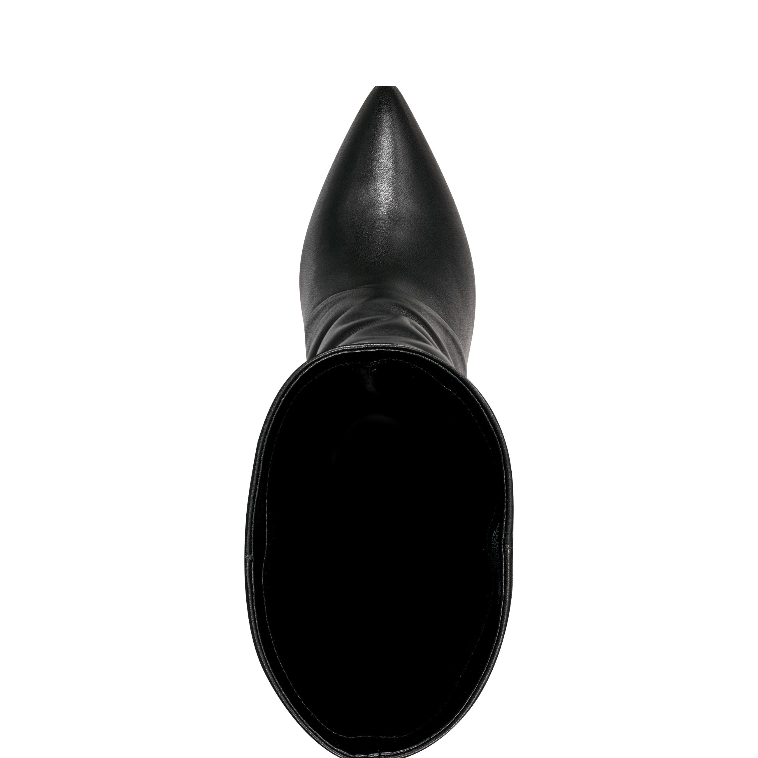Narysa Dress Boot - Black Leather
