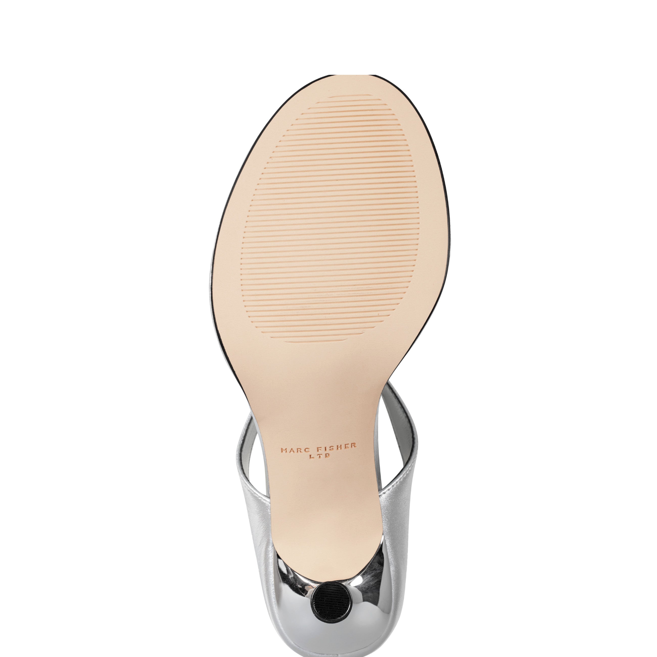 Alonde Heeled Slide Sandal - Silver