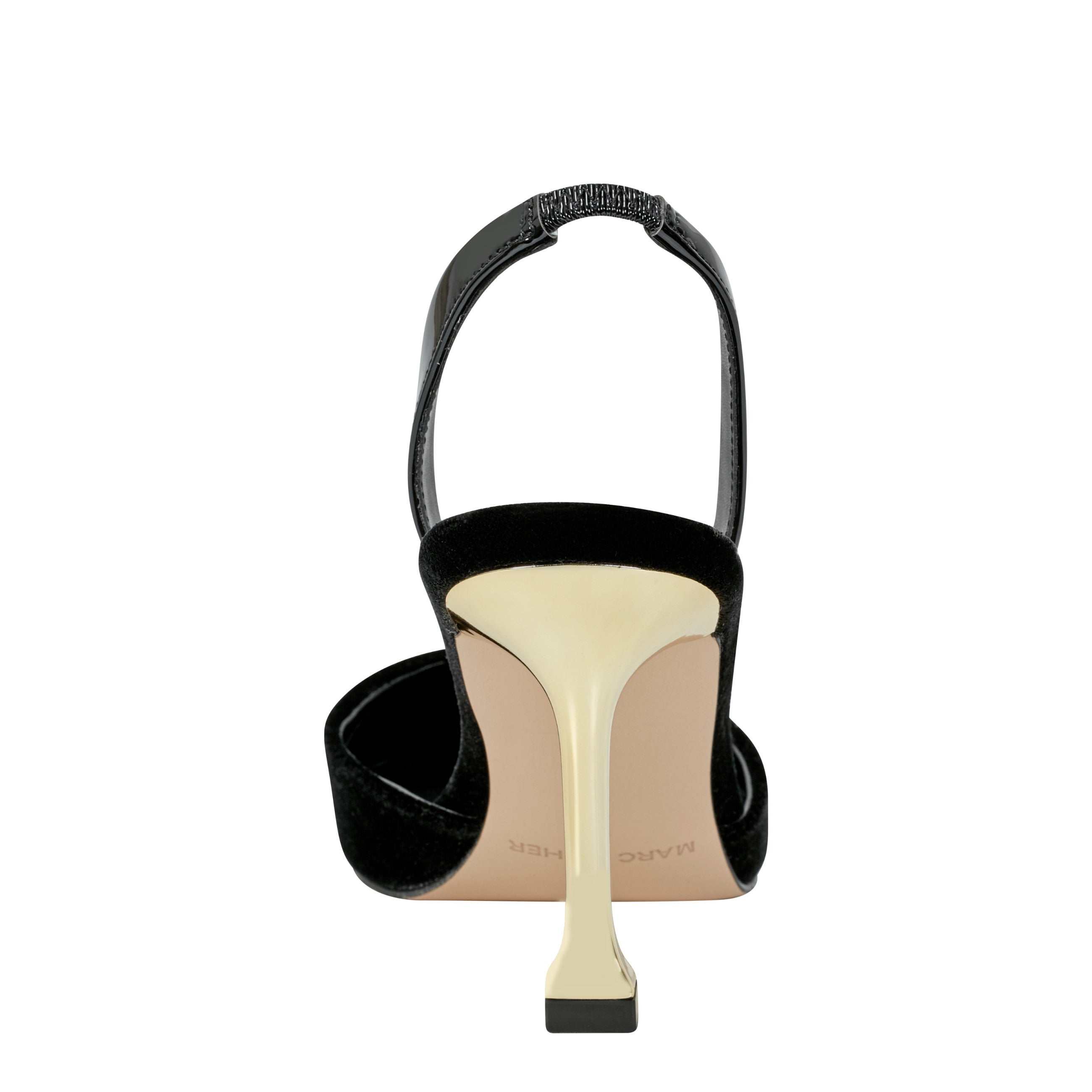 Hadya Slingback Pump - Black Velvet