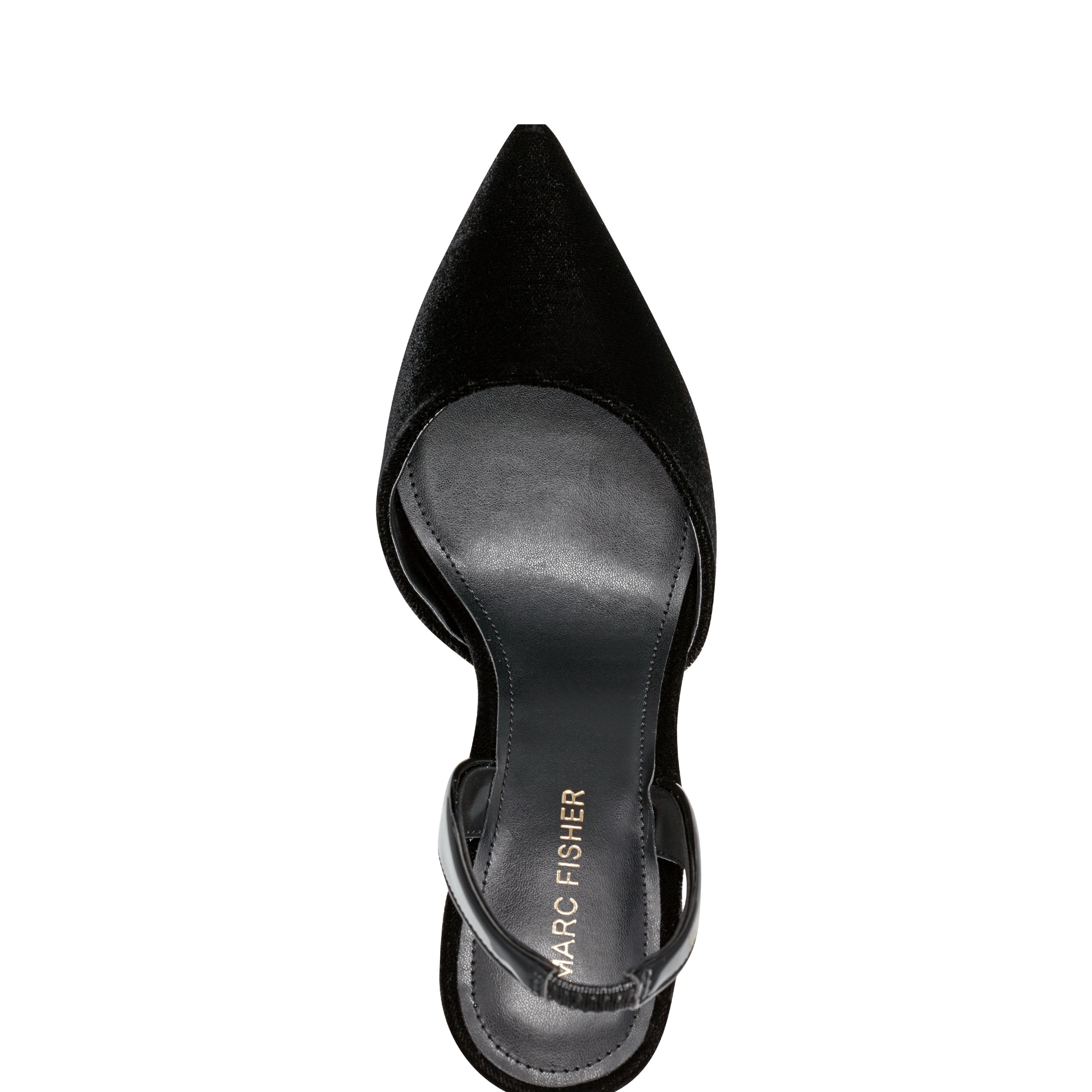Hadya Slingback Pump - Black Velvet