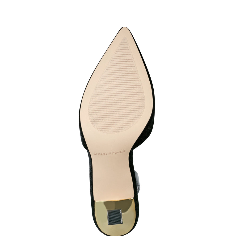 Hadya Slingback Pump - Black Velvet