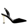 Hadya Slingback Pump - Black Velvet