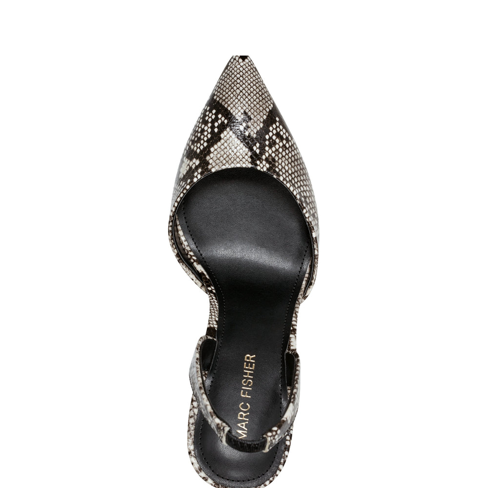 Hadya Slingback Pump - Snake Print