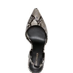Hadya Slingback Pump - Snake Print