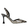 Hadya Slingback Pump - Snake Print
