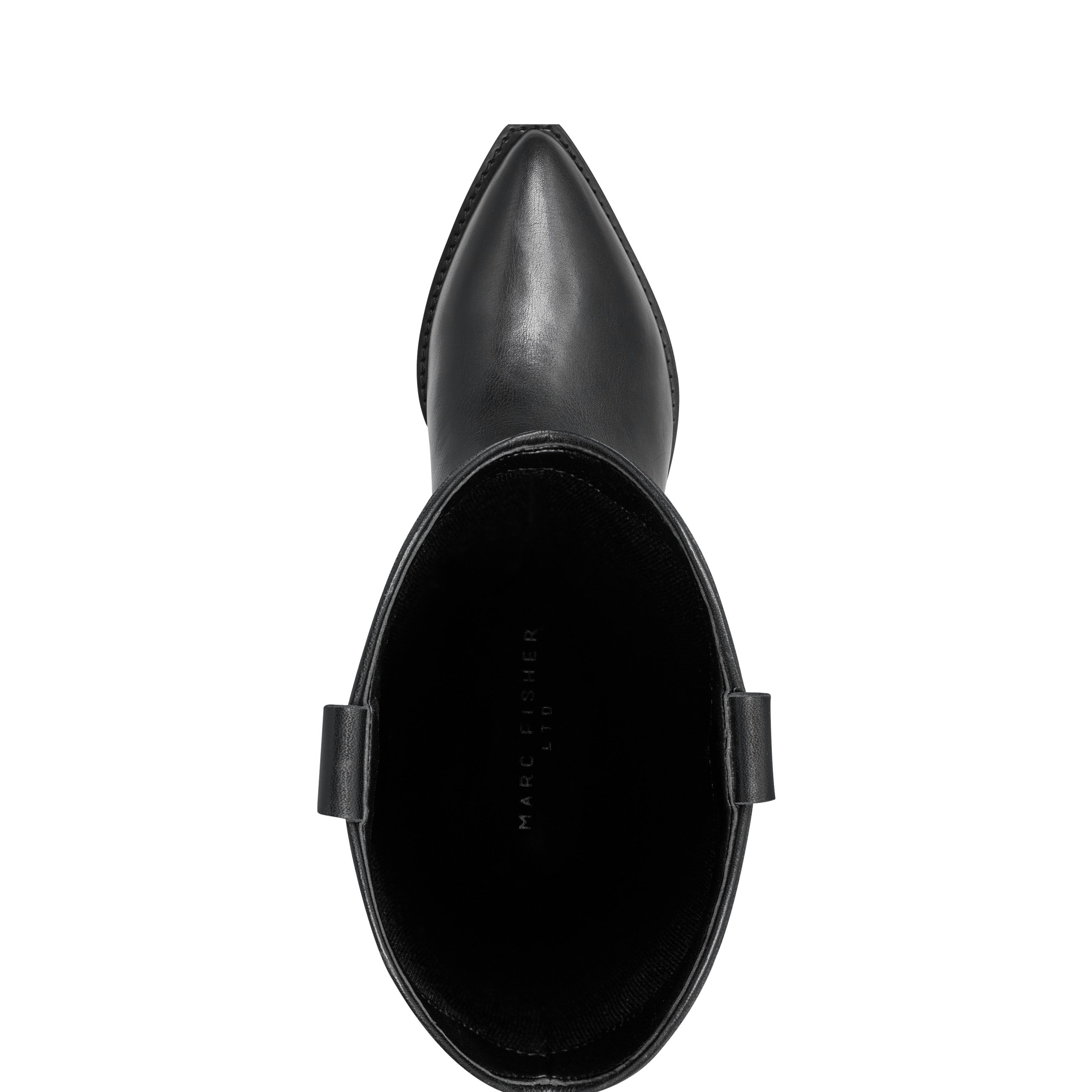 Ander Western Boot - Black Leather