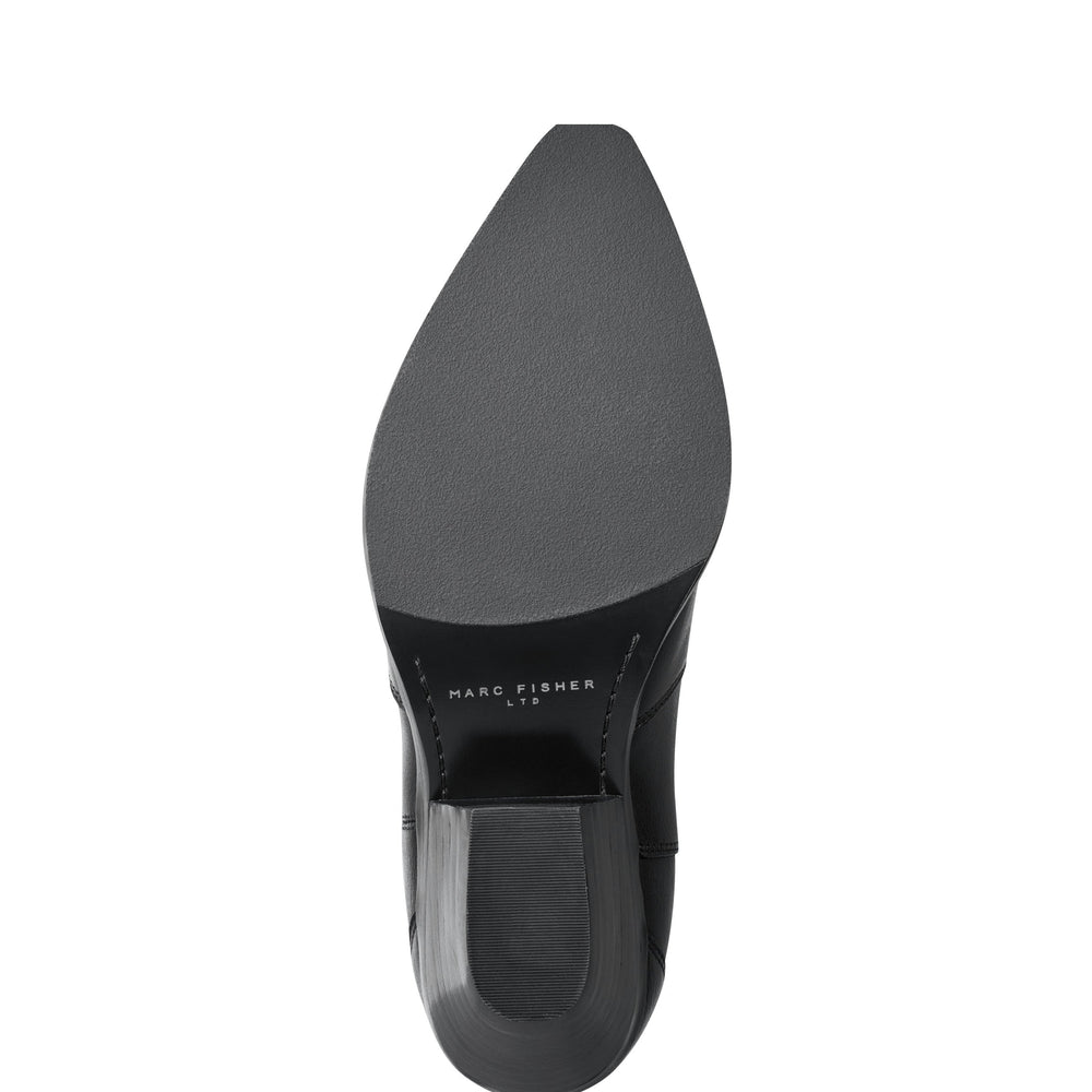 Ander Western Boot - Black Leather