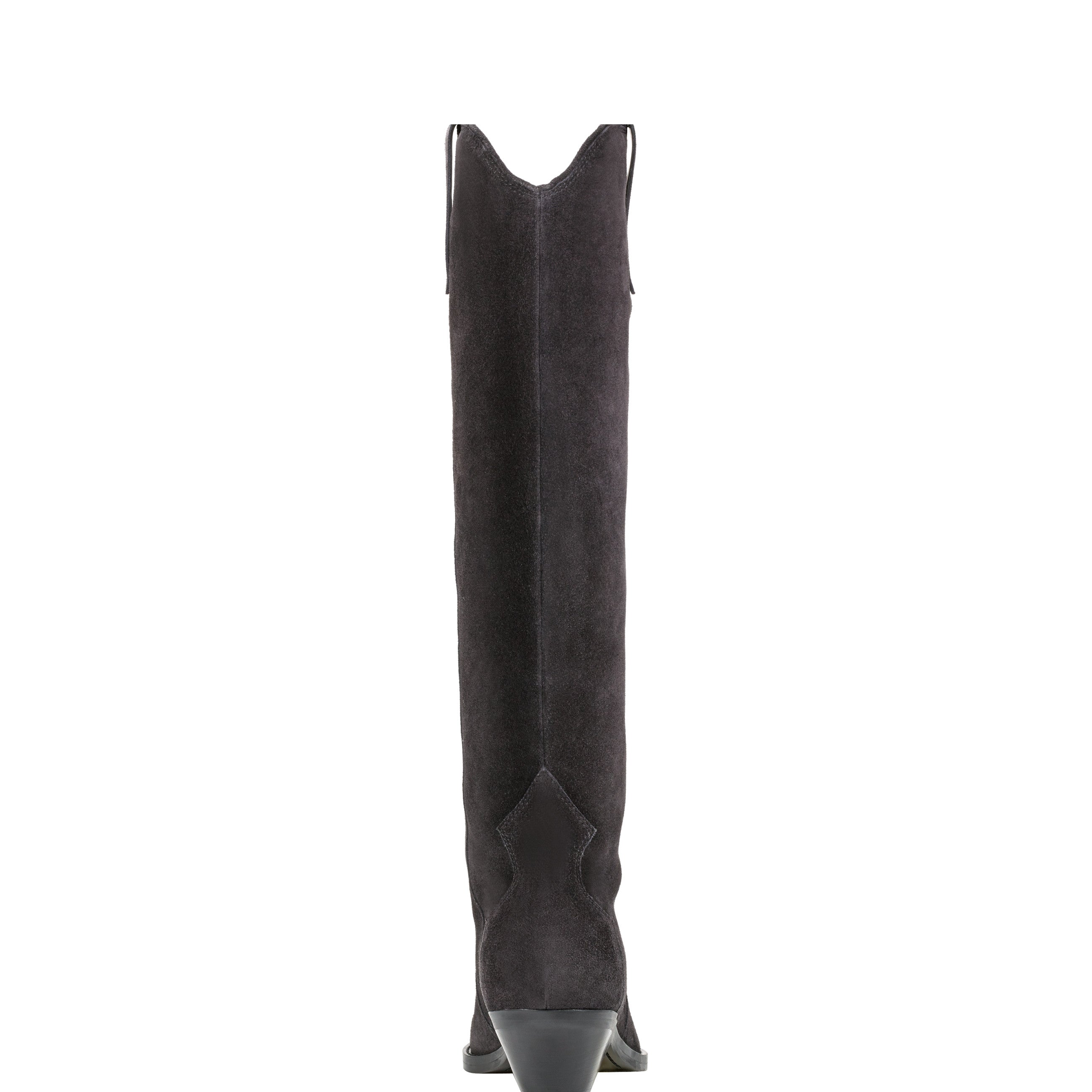 Ander Western Boot - Dark Blue Suede
