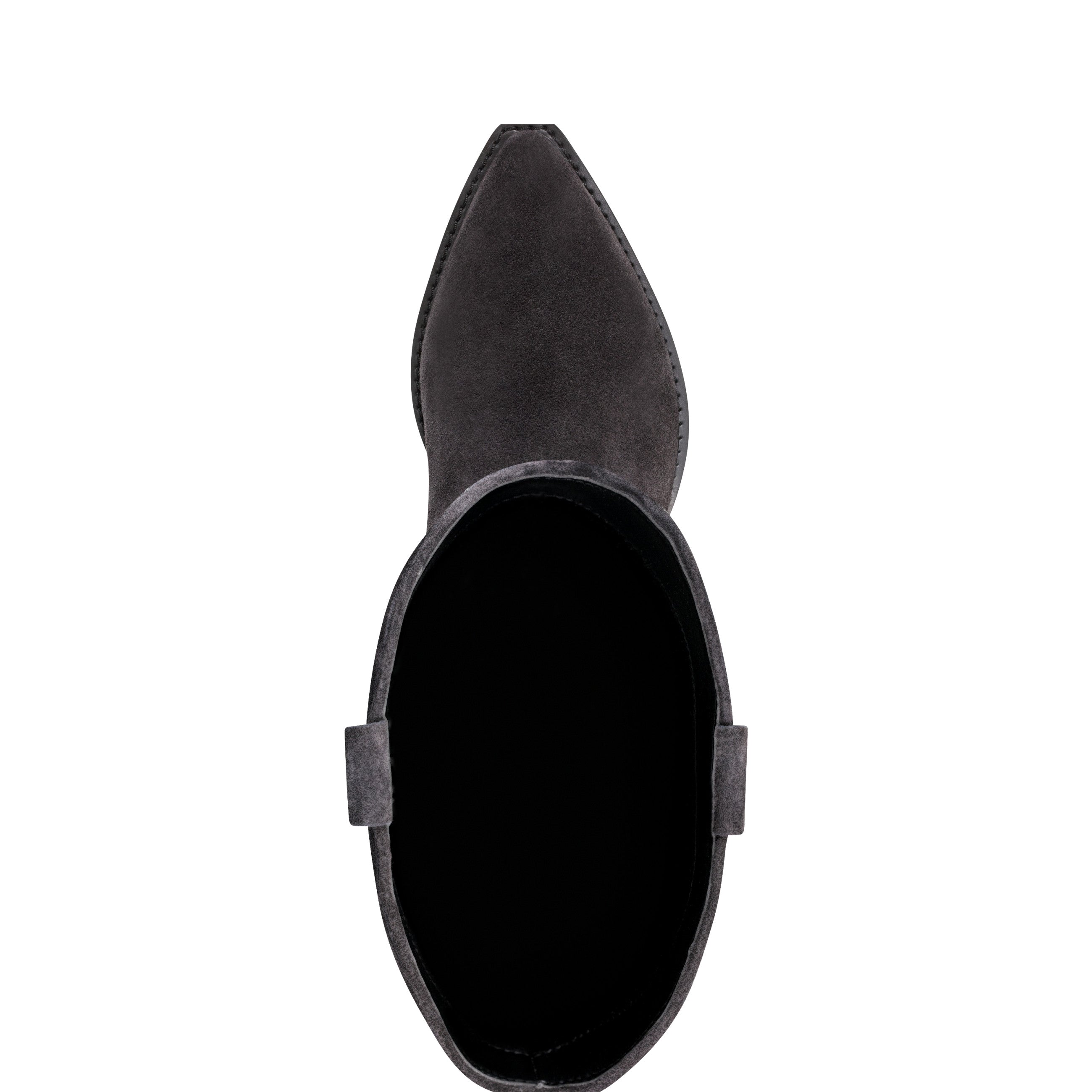 Ander Western Boot - Dark Blue Suede