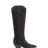 Ander Western Boot - Dark Blue Suede
