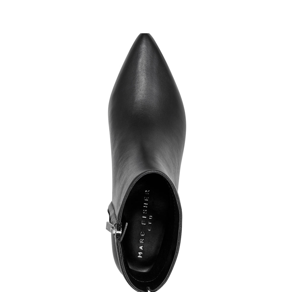 Leonna Ankle Bootie - Black Leather