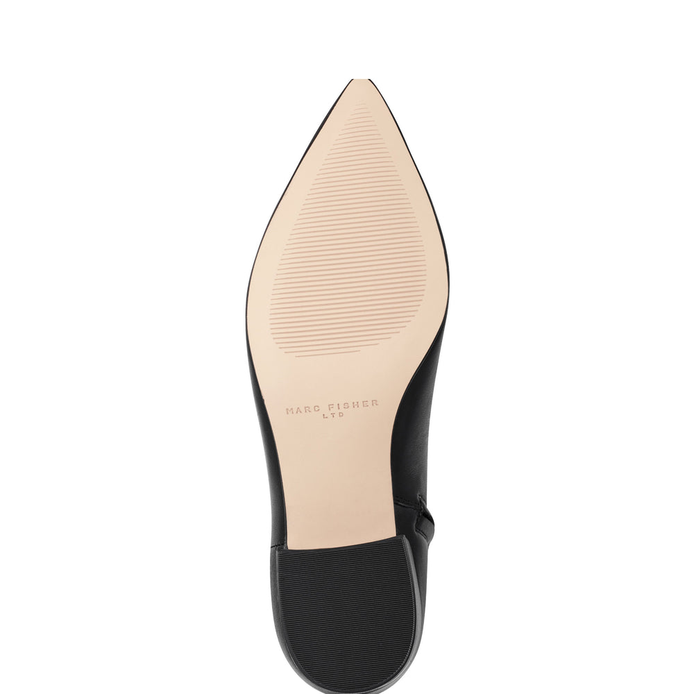 Leonna Ankle Bootie - Black Leather